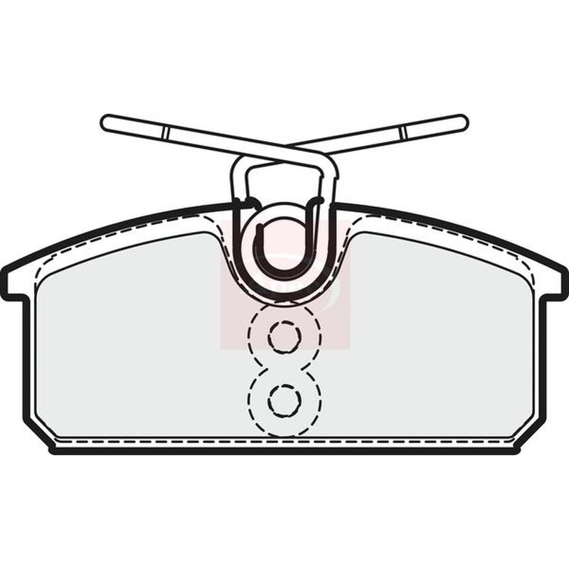Apec Rear Brake Pad Set fits Renault Twizy 2012 on