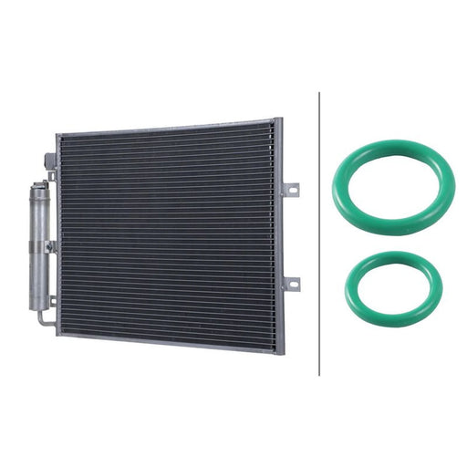 Hella Air Conditioning Condenser fits Renault Twingo II 2007-2014 1.2