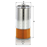MANN-FILTER Service Kit with Air & Oil Filters fits Mercedes-Benz Unimog