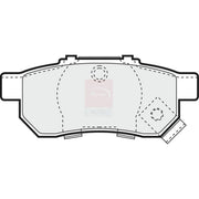 Apec Front & Rear Pads fits Honda Civic Del Sol 1992-1998 1.6
