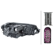 Hella Headlight Headlamp LED Left fits VW Golf VII 2014-2020 1.4