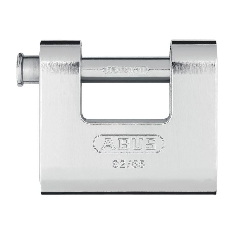 Abus Mechanical 92/65mm Monoblock Brass Body Shutter Padlock Keyed Alike KA8511 ABUS Mechanical - Dynamic Drive