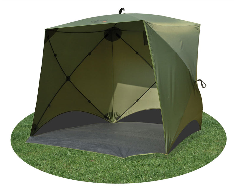 Quest Screen House 4 Mini pop up Gazebo Green Quest - Dynamic Drive
