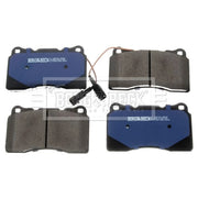 Borg & Beck Front & Rear Brake Discs & Pads fits Alfa Romeo Giulietta 2010-2020