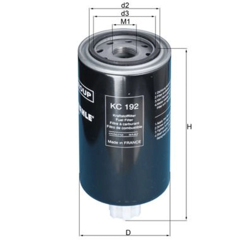 Mahle Fuel Filter Element