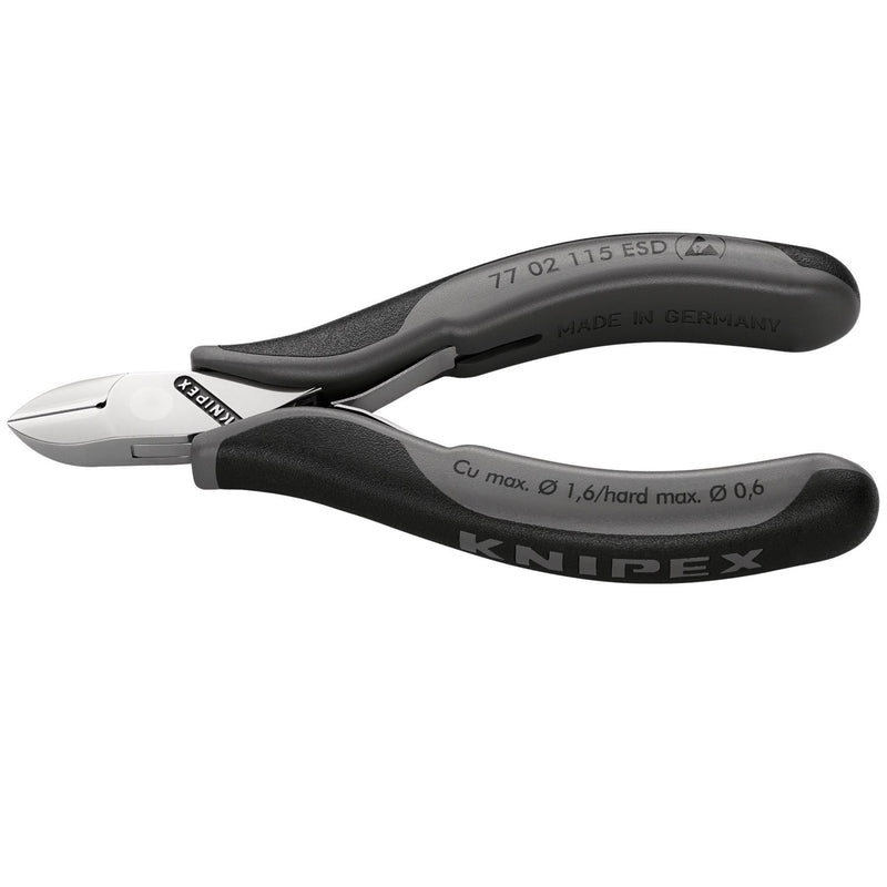 Draper Knipex 77 02 115 ESD Antistatic Diagonal Cutting Nipper, 115mm 37068 Draper - Dynamic Drive