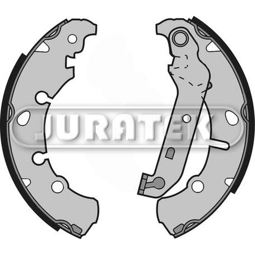 Juratek Brake Shoe Set Axle Kit Rear fits Ford Courier Hatchback 1998-2003