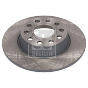 Febi 2 x Solid Rear Brake Discs 198930-x2