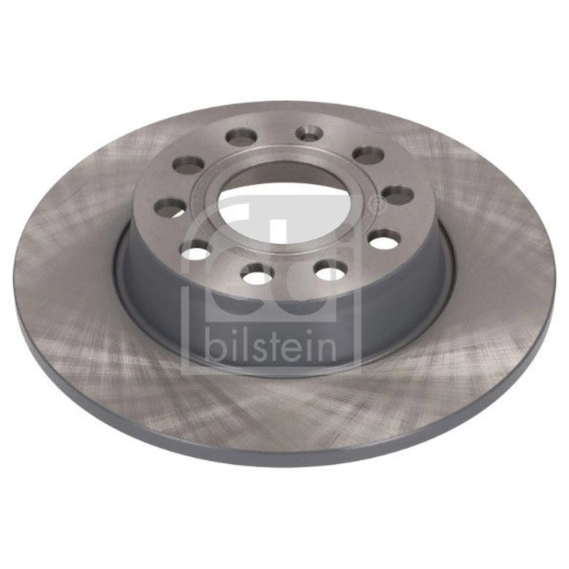 Febi 2 x Solid Rear Brake Discs 198930-x2