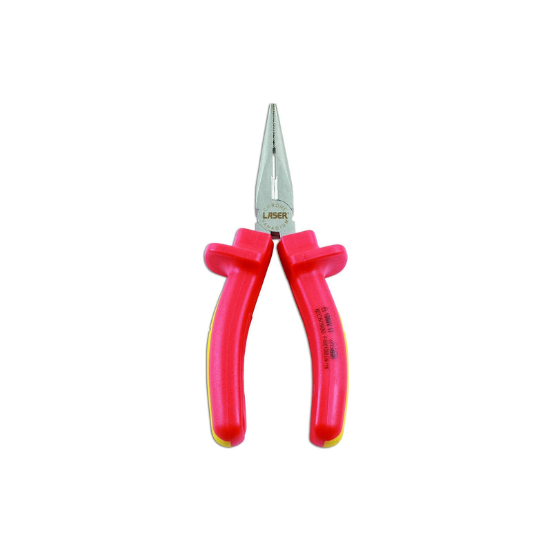 Laser Insulated Long Nose Pliers 150mm 7468 Laser - Dynamic Drive