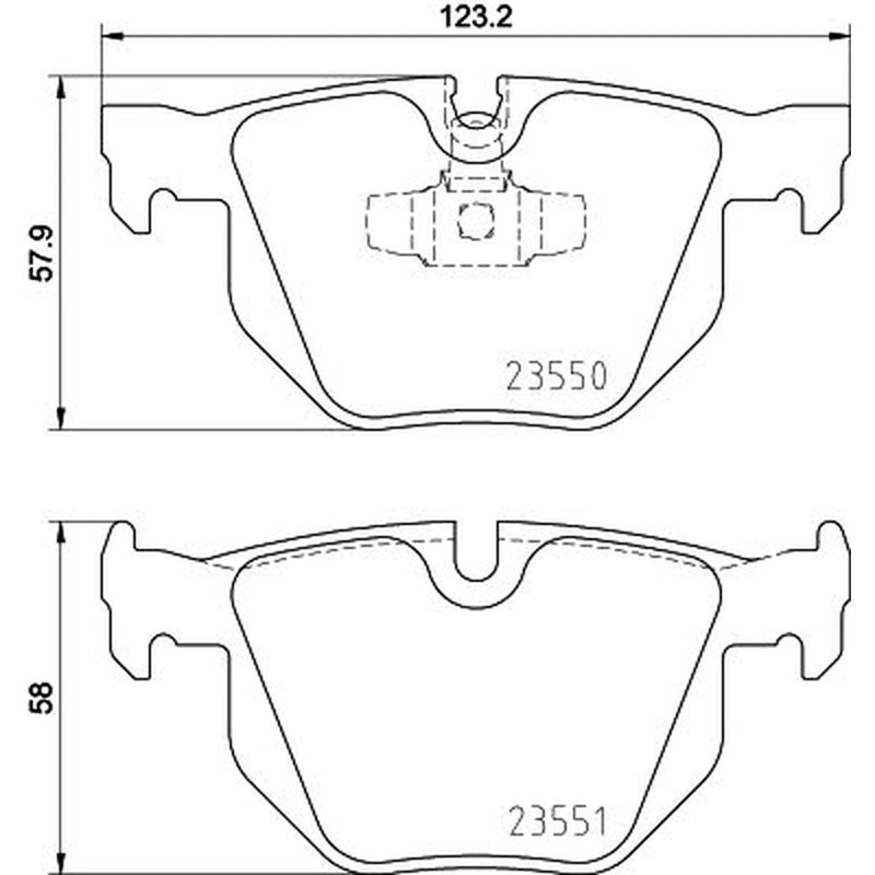 Mintex Front & Rear Brake Discs & Pads fits BMW 3 2004-2013