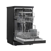 Baridi Slimline Freestanding Dishwasher 45cm Wide 10 Place Settings - Black Baridi - Dynamic Drive