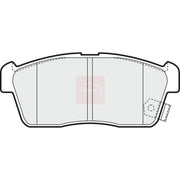 Apec Front Brake Pad Set fits Daihatsu Charade VI 2003 on 1.0