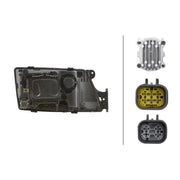 Hella Headlight Headlamp PY21W Left fits Man Tgx I 2006-2021