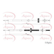 Apec Handbrake Cable Left Rear fits Renault Grand Scénic II 2004-2009