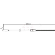 Apec Handbrake Cable Centre fits Ford Galaxy I 1995-2006 1.9 2.0 2.3 2.8