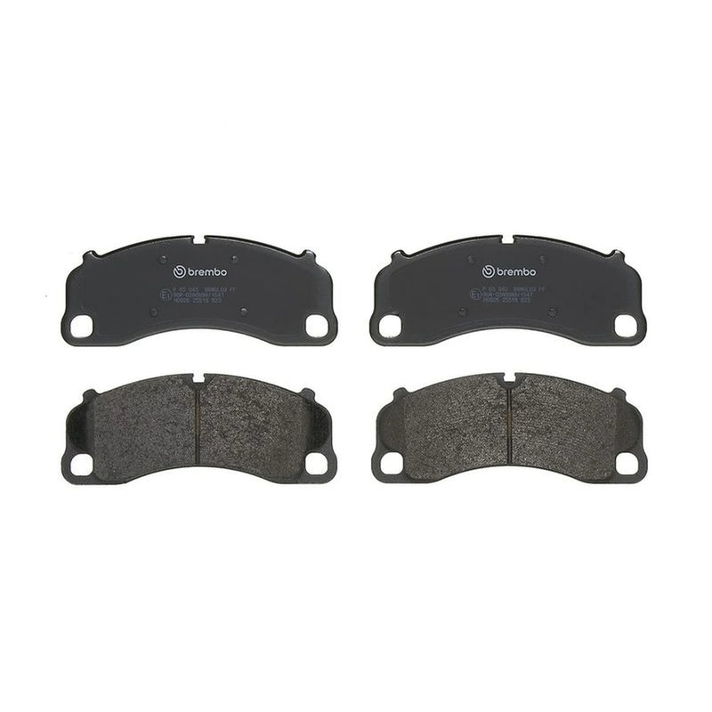 Brembo 4 x Front Brake Pad Set fits Porsche 718 Boxster 2019 on 4.0