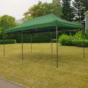 Dellonda 3x6m Pop-Up Gazebo Heavy Duty with Carry Bag - Dark Green Dellonda - Dynamic Drive