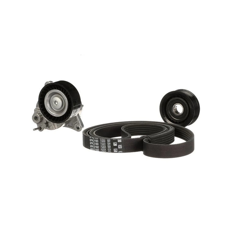Gates V-Ribbed Belt Set fits Mercedes-Benz C-Class 1997-2000 202.133