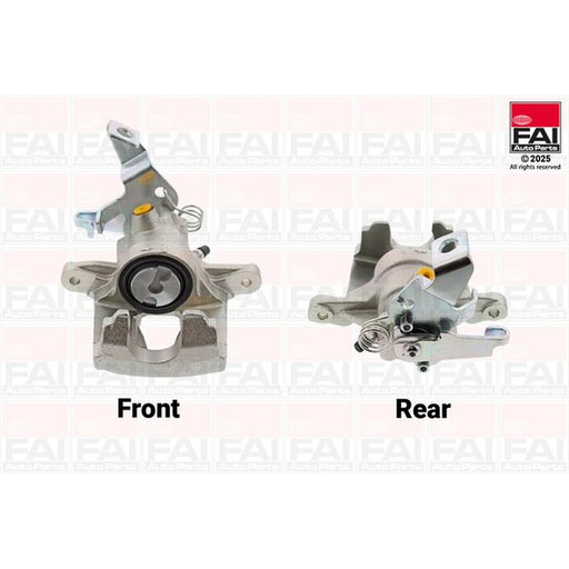 FAI Brake Caliper Assembly Rear Right fits Nissan Interstar 2002-2006