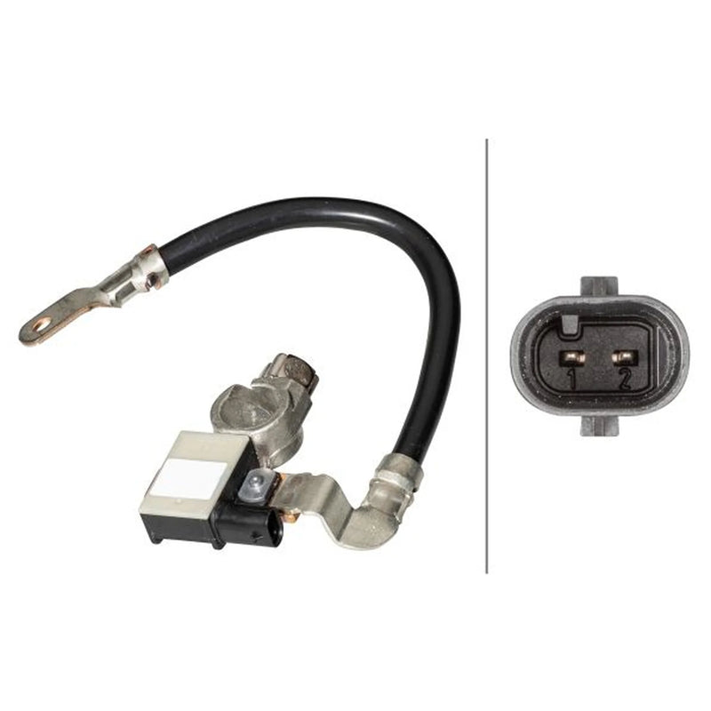 Hella Battery Sensor Ibs200X 6PK fits Ford B-Max 2012-2017 1.0 1.4 1.5 1.6