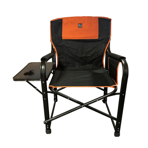 Olpro Directors Chair Orange & Black 120kg Capacity