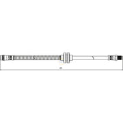 NAPA Brake Hydraulic Hose Line Front fits Renault Grand Scénic II 2004-2009