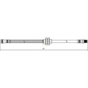 NAPA Brake Hydraulic Hose Line Front NBH1382