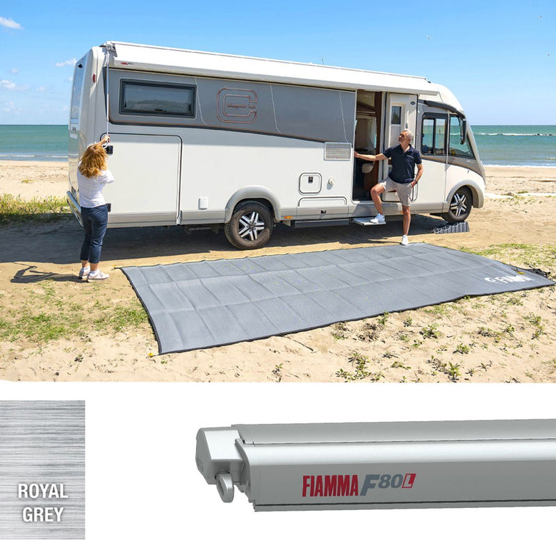 Fiamma F80L 500 Awning Titanium Royal Grey Fiamma - Dynamic Drive
