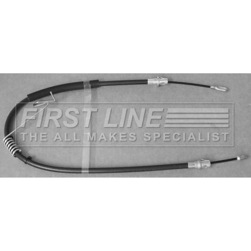 First Line Handbrake Cable Right Rear fits Ford Transit 2006-2014 2.2 2.4 3.2
