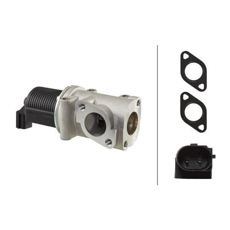 Hella Exhaust Gas Recirculation Valve fits Alfa Romeo 147 2001-2010 1.9