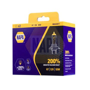 NAPA Headlight Bulb H7 PX26d 12V 55W fits Abarth 500 / 595 / 695 2008 on 1.4