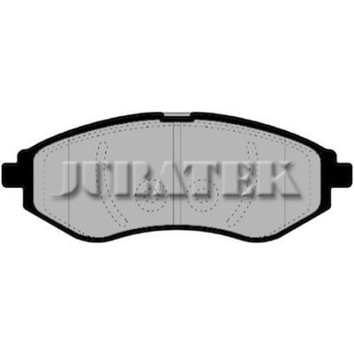 Juratek Front Brake Pad Set fits Chevrolet Aveo / Kalos 2003-2013 1.2 1.4