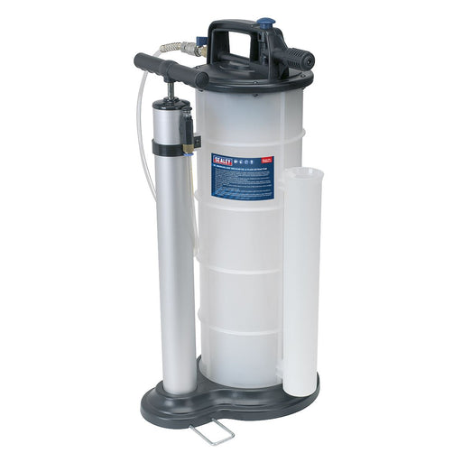 Sealey Vacuum Oil & Fluid Extractor Manual/Air 9L TP6904 Sealey - Dynamic Drive