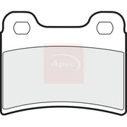 Apec Rear Brake Pad Set fits Ford Escort 1991-1998 1.6 1.8