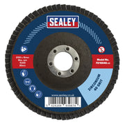 Sealey Flap Disc Zirconium100mm16mm Bore 40Grit FD10040 Sealey - Dynamic Drive