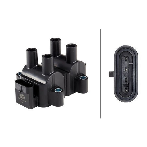 Hella Ignition Coil Pack fits Dacia Dokker 2012-2015 1.6