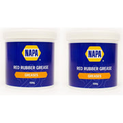 2x NAPA Red Rubber Grease Brake Caliper Pistons & Hydraulic Systems 500g NAPA - Dynamic Drive
