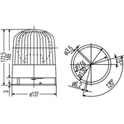 Hella Rotating Beacon Wide High