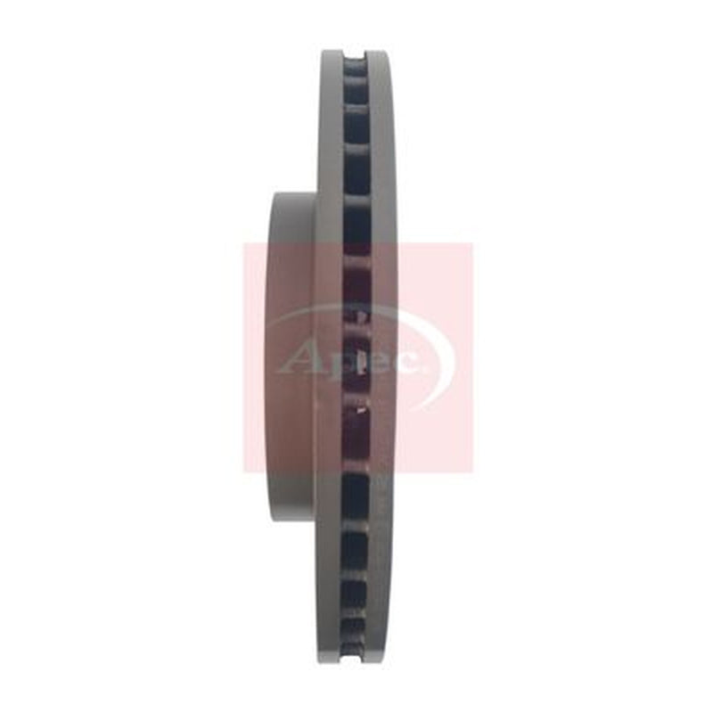 Apec 2 x Vented Brake Discs fits Ford Puma 2020 on 1.5