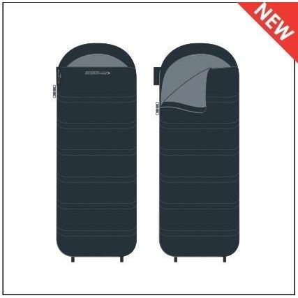 Outdoor Revolution Sun Star Single 300 DL Anthracite Sleeping Bag Outdoor Revolution - Dynamic Drive