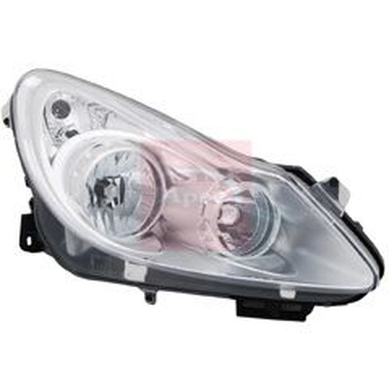 Apec Headlight Headlamp H7/H1 Left fits Opel Corsa D 2006-2014