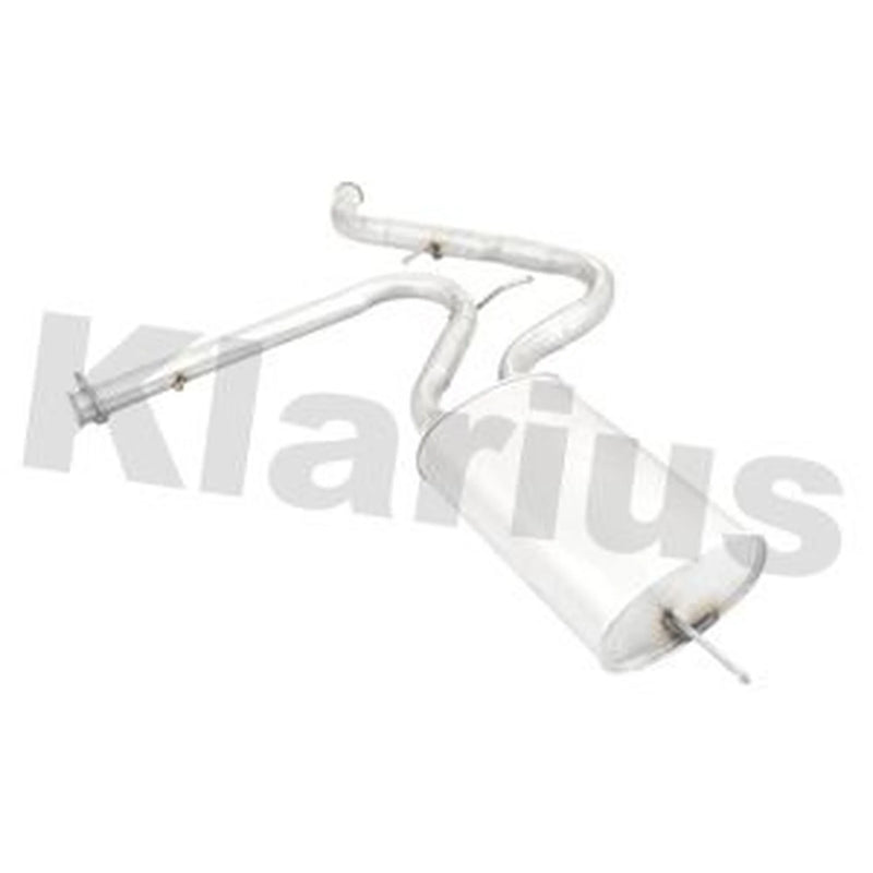 Klarius Box With Tail Pipe Rear fits Citroën Relay II 2002-2006 2.0 2.2