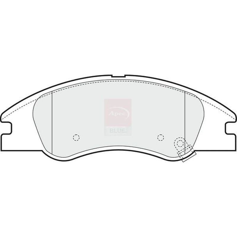 Apec Front Brake Pad Set PD3619