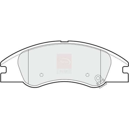 Apec Front Brake Pad Set PD3619