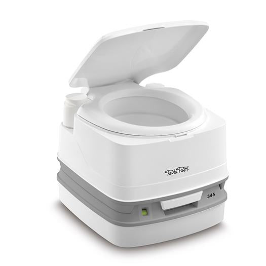 Thetford Porta Potti Qube 345 Portable Chemical Toilet Caravan Camping White Thetford - Dynamic Drive
