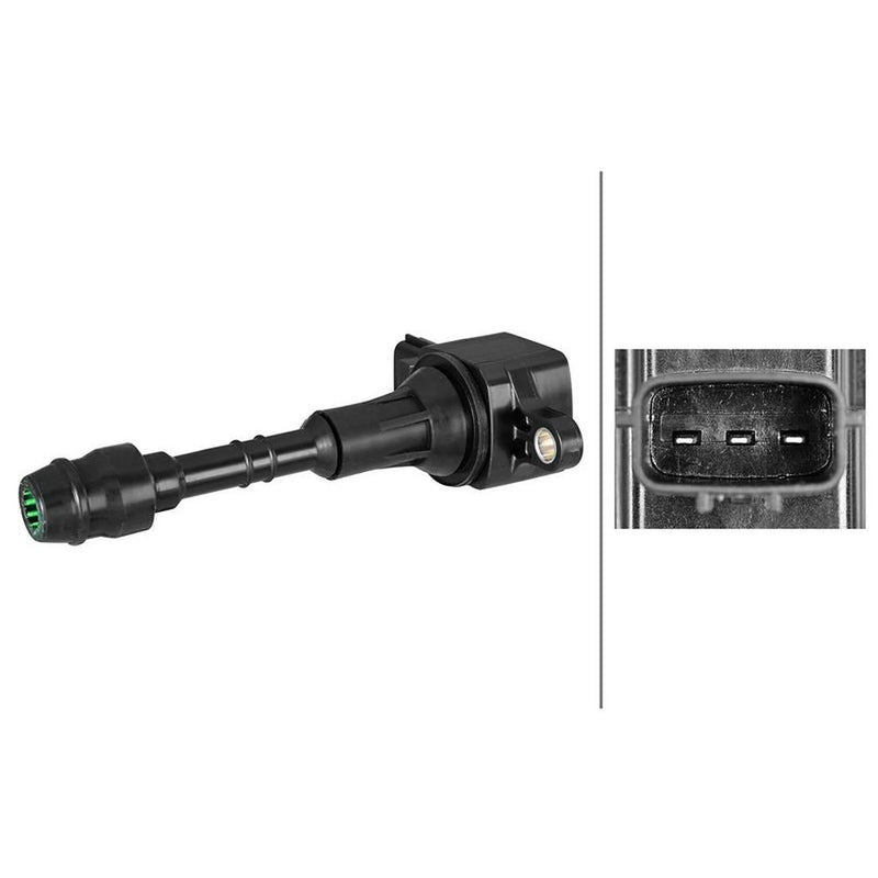 Hella Ignition Coil Pack fits Infiniti Fx 2003-2008