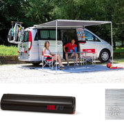Fiamma Deep Black F35 Pro 270 Royal Grey Fabric Fiamma - Dynamic Drive