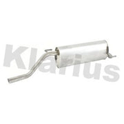 Klarius Box With Tail Pipe Rear fits Fiat Grande Punto 2005-2015 1.4