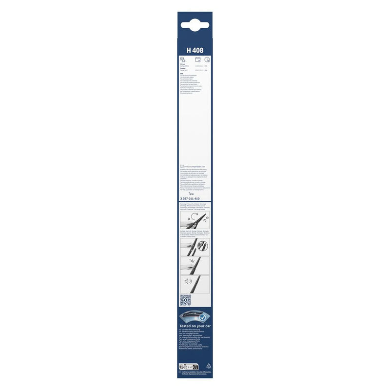 Bosch Wiper Wiper Blade 400mm — H408 fits Citroën Berlingo First 1996-2011